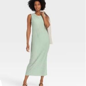 A New Day Plisse Knit Dress